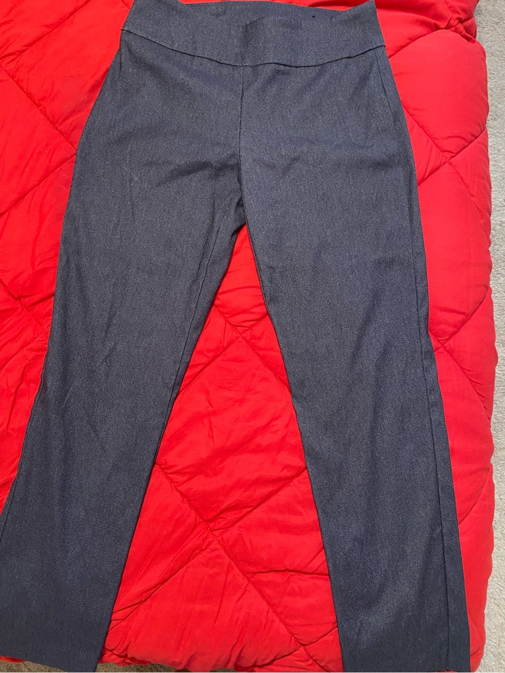 Attyre Navy Blue Women's Dress Pants